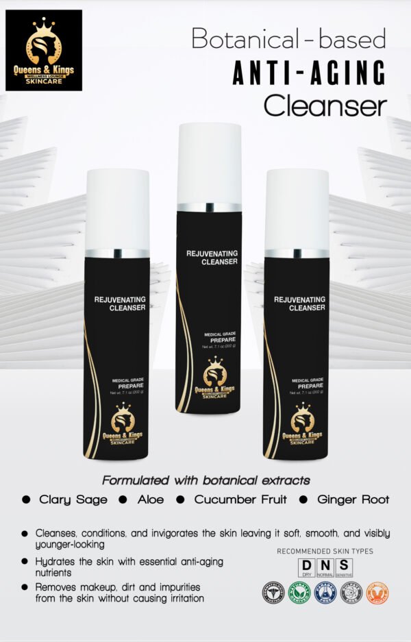 Rejuvenating Cleanser – Botanical Anti-Aging Daily Face Wash (202 g)